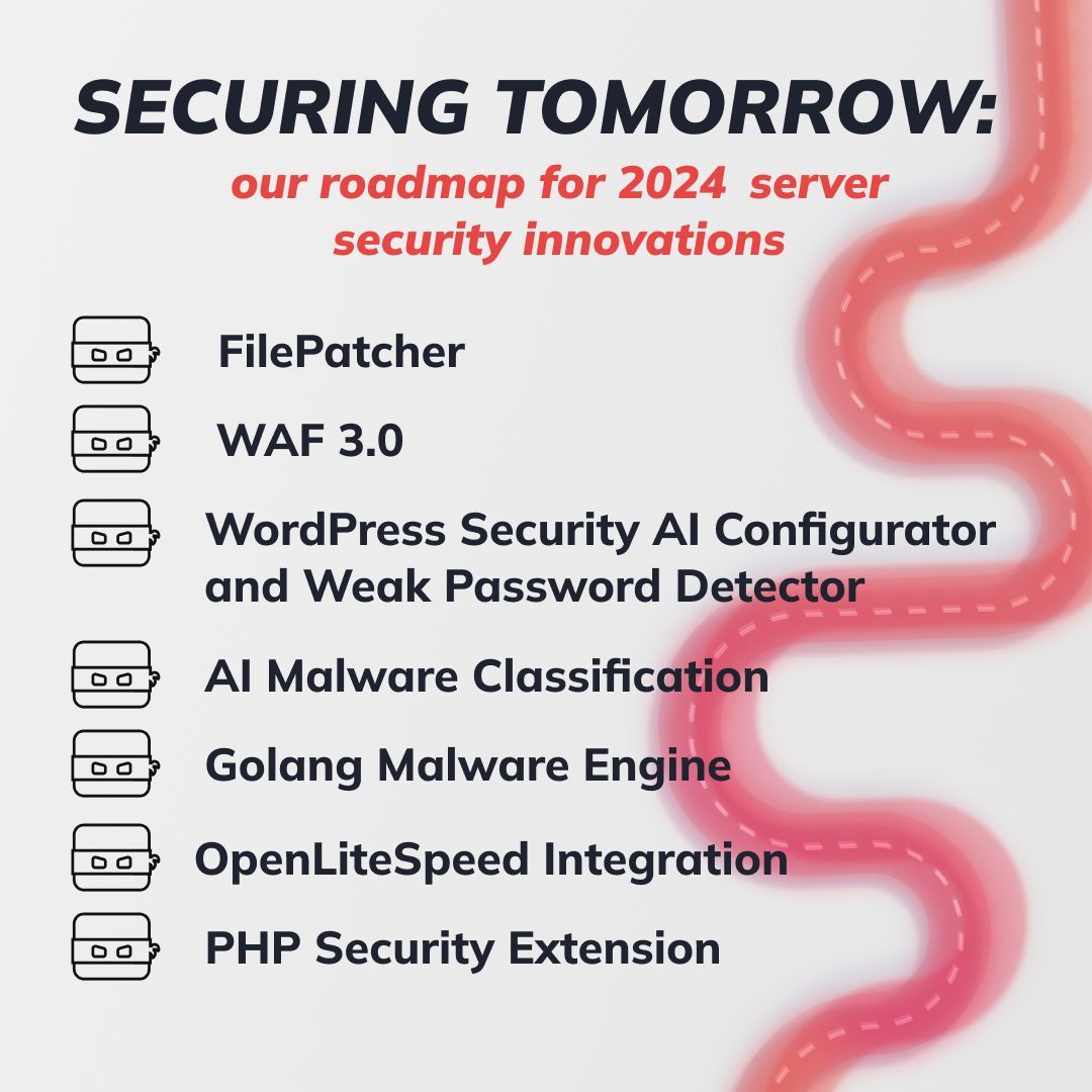 🚀 After sharing our 2024 vision at #CloudFest, we’re now bringing our server security innovations to everyone! Prepare for a future with cutting-edge tech like #AI-driven #WordPress security, next-gen #malware detection, and more. 🛡️💡 Read more here: buff.ly/43GA8id