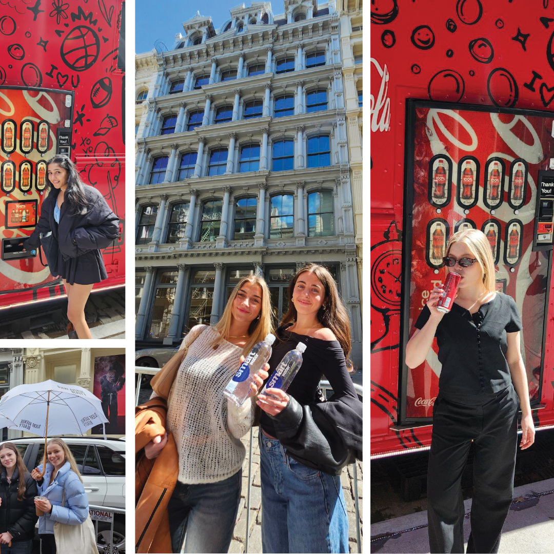 Last week, the #LibertyX team made their way to Soho in #NYC to sample #CocaCola products during the @djerfAvenue pop-up! @matildadjerf