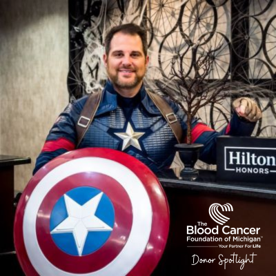 BCFMichigan's tweet image. Today, we'd like to highlight one of our amazing Donors, Greg Kroesing. Greg is best known for his 25 years in a leadership role with the "Trick or Suite" event, held at Embassy Suites in Troy every October. Read more about Greg's story here:
ow.ly/PSQ550R6FCx