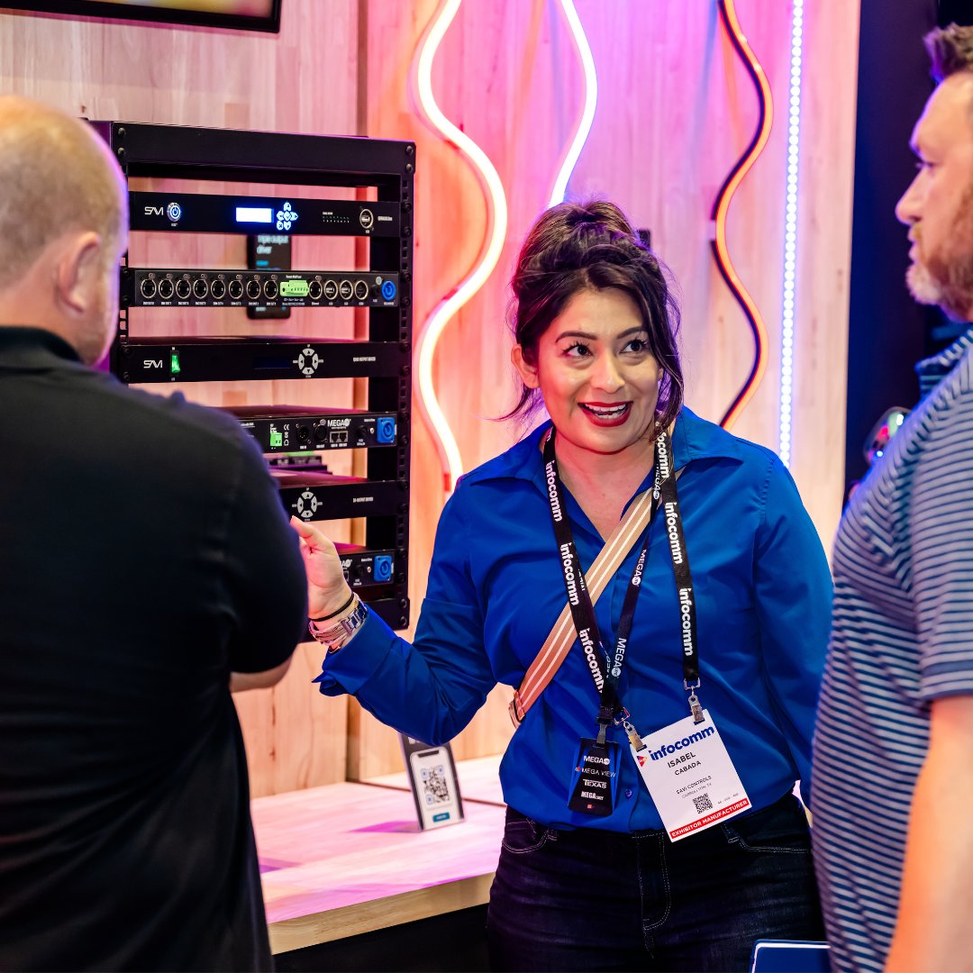Calling all AV/IT pros! We've got everything you need: 📌Show Floor Tour 🤝IT meetup at the AVIXA XChange Live Booth 📈Trend forecasting session See the full education schedule here: ow.ly/jwkQ50R73QF #infocomm24 #proav #avtech