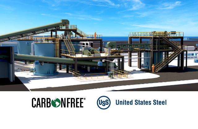 #USSteel and @carbonfreeccus have set in motion a project to capture emissions from our blast furnaces in Gary, Indiana. It will be the first commercial-scale carbon capture utilization plant at a steel mill in the U.S. #CarbonCapture #NetZero2050 bit.ly/3VKcrUb