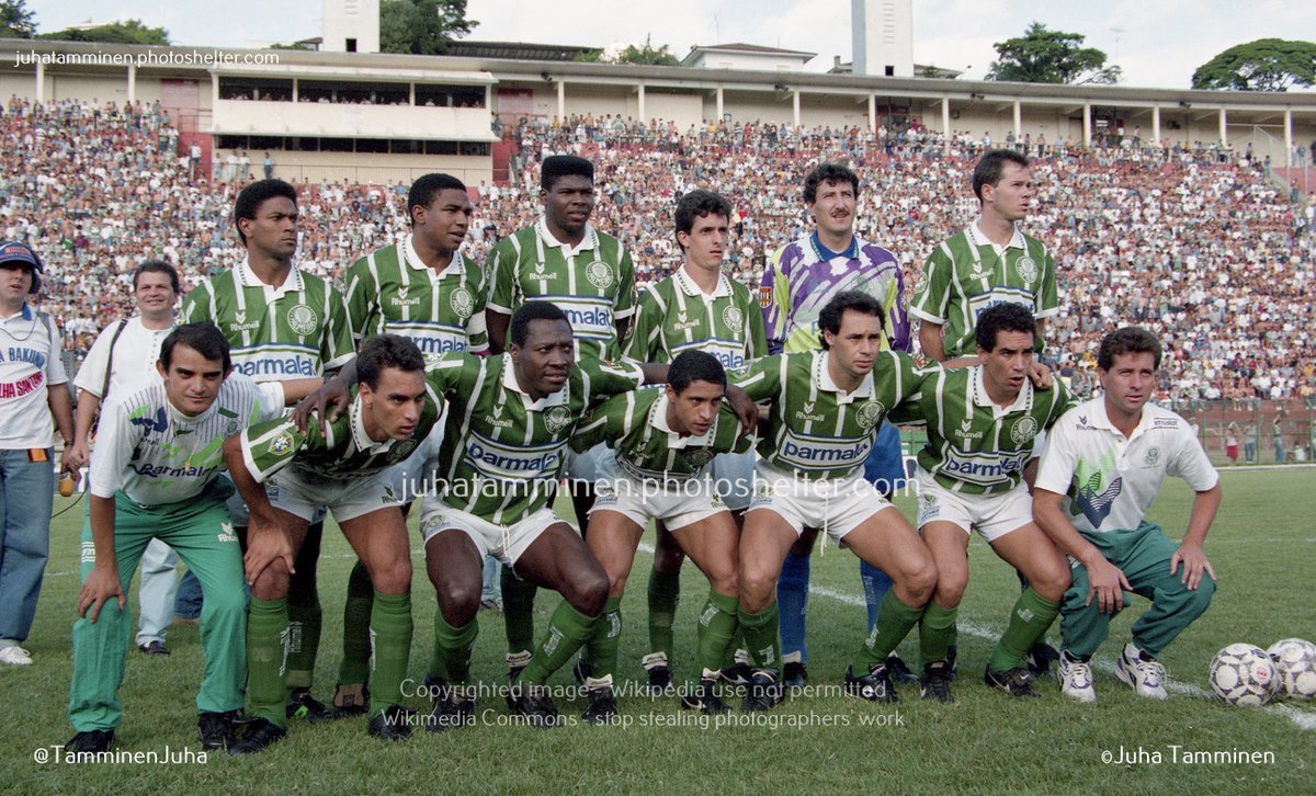 Palmeiras de um e outro craque faz 30 anos, 3 de abril de 1994 no Pacaembú #Palmeiras #Paulistao1994