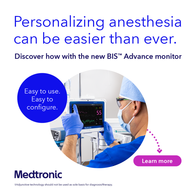 RayAstonMartin's tweet photo. What if you could personalize anesthesia dosing with ease? We’re excited to show you how the new BIS™ Advance monitor can help pave the way for clinicians. #MedtronicEmployee https://t.co/coIUMxSA7Q https://t.co/F1BQi7Tx1Y