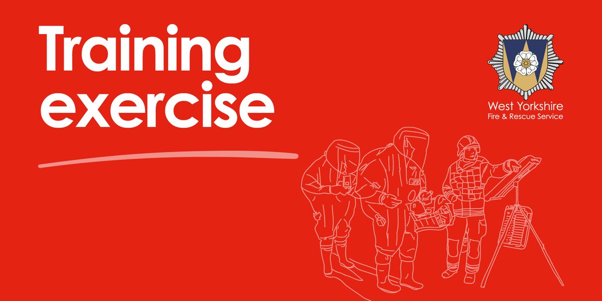 WYFRS's tweet photo. ❗❗ Don’t be alarmed if you see us around #Bramley this afternoon (3rd Apr). We’re carrying out a training exercise at one of our sites.
You may see a few @WYFRS vehicles and personnel in the area. This isn’t a real incident. There is no need for alarm.
#999exercise #Leeds https://t.co/Z3Nj71kGOg