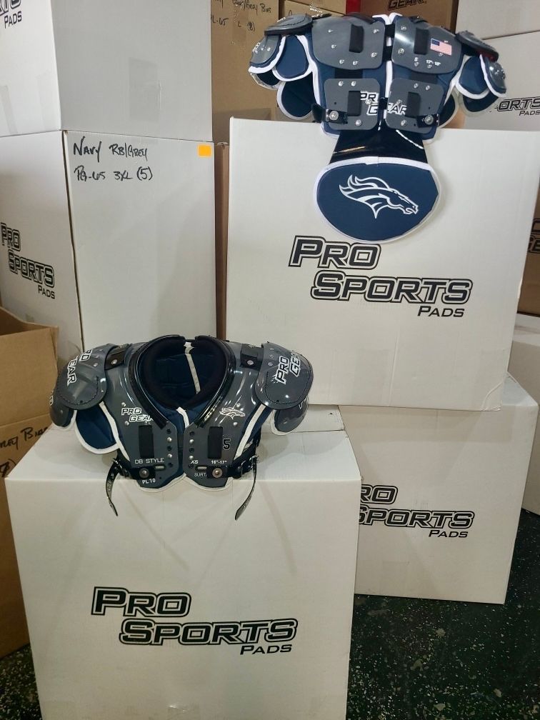 Another set of #ProSportsCustoms by the @BakersSports team is headed out the door!❗📦🏈 American Heritage School of Palm Beach is ready for their upcoming season, thanks to Joel Dunn! @AHPBAthletics @stallionsfb #KnowTheLogo #MadeInTheUSA #HighSchoolFootball #FootballSeason