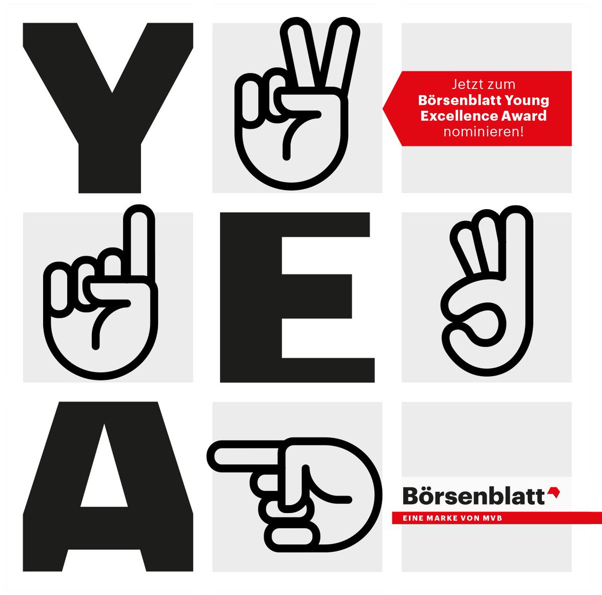 Vorschläge für den Börsenblatt Young Excellence Award 2024 können bis zum 7. Mai eingereicht werden. Gesucht werden Buchmenschen bis 39 Jahre, die Außergewöhnliches leisten. Alle Infos: boersenblatt.net/young-excellen… #yea24 #fbm24 @boev