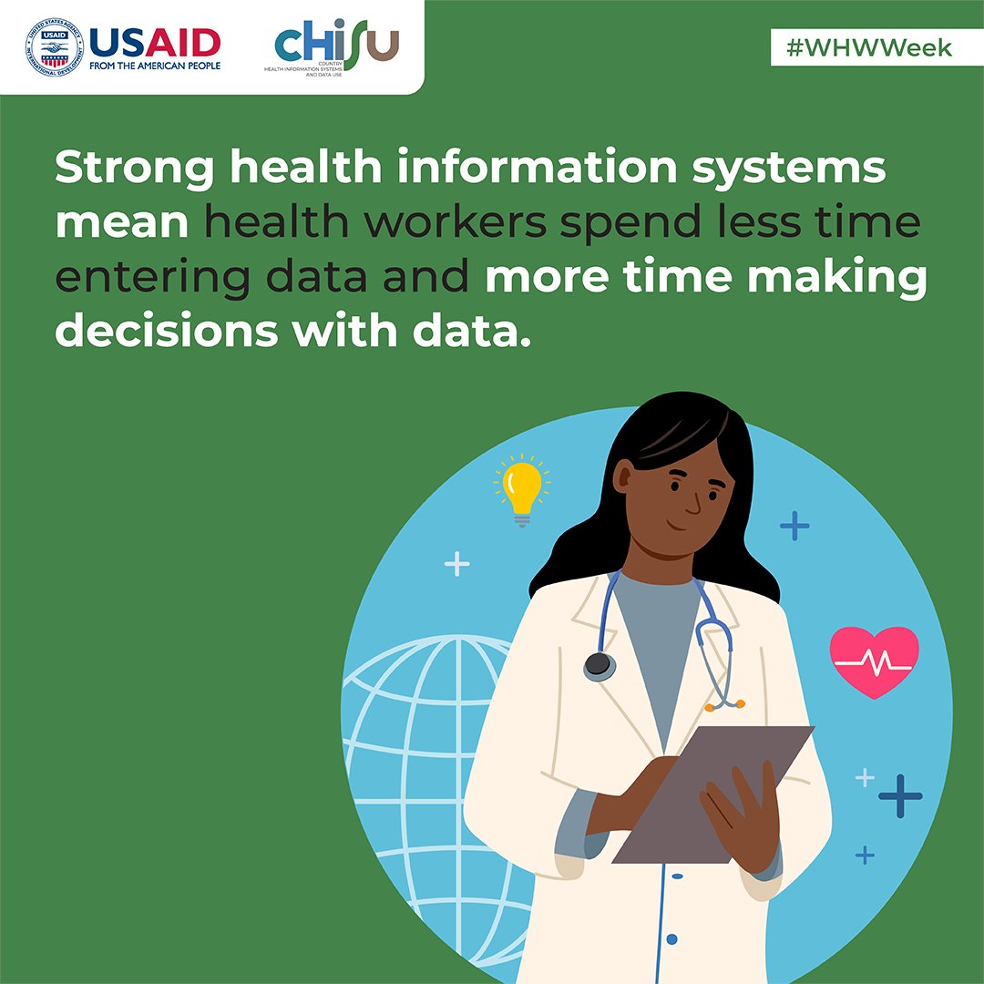 Vital Strategies is proud to be a partner of @USAID's @CHISUProgram to help improve data-driven decision making across all actors of the health systems, including health workers. For #WHWWeek, learn more about @USAID's health systems strengthening work: vitalstrat.org/3xmGNlB