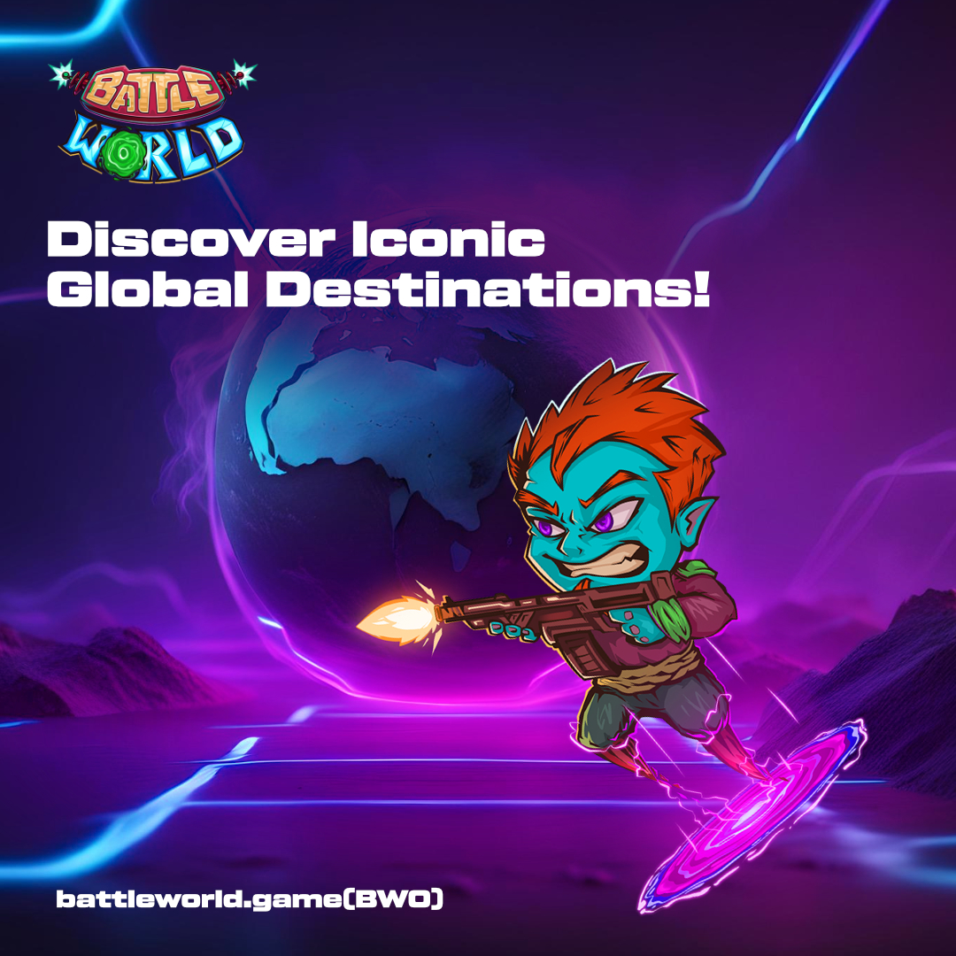 🌍 Discover Iconic Global Destinations! 🗺️ Immerse yourself in #BattleWorld's breathtaking maps inspired by real-world wonders. Where will your journey lead you today? Buy $BWO tokens for exclusive in-game perks: htx.com/en-us/trade/bw… #WorldlyAdventures #GlobalEpicenter