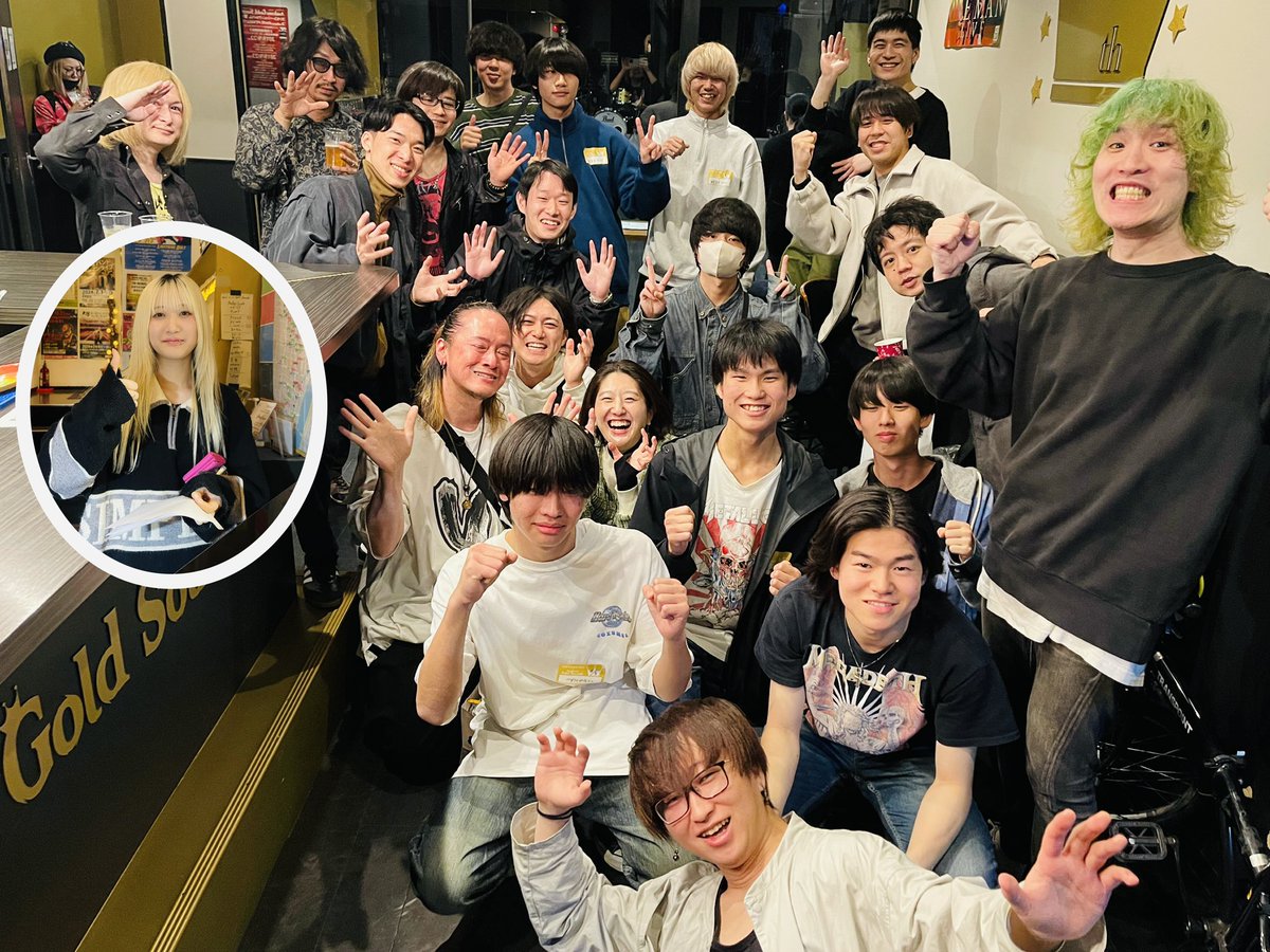 GoldSounds1's tweet photo. 本日もありがとうございました！
高校生から大人まで全8組❗️
新しい風の吹くお祭りのような1日でした！

2024.4.3 (水）
Gold Sounds としぞーpre.
『はじまりの宴』

#メロマランディのシンタロー君
#riwA
#Phyjiiy
#すべからく。
#WEEKEND
#基学
#Aftertalk
#としぞー
#はじまりの宴 https://t.co/jddyOA2UWi