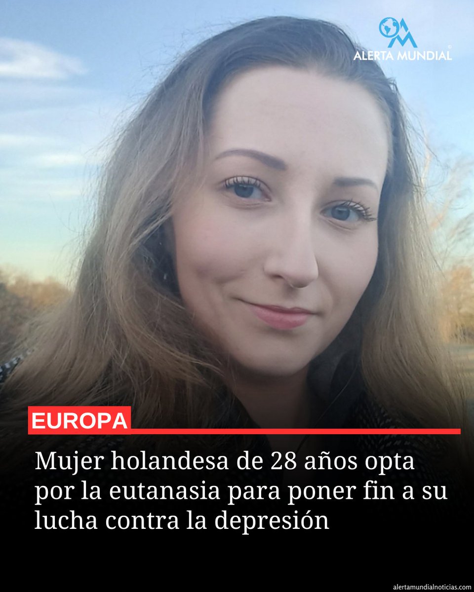 🇳🇱 | Mujer holandesa de 28 años opta por la eutanasia para poner fin a su lucha contra la depresión y otros trastornos mentales. Zoraya ter Beek, una joven de 28 años, residente de un tranquilo pueblo en los Países Bajos, ha tomado la difícil decisión de poner fin legalmente a…