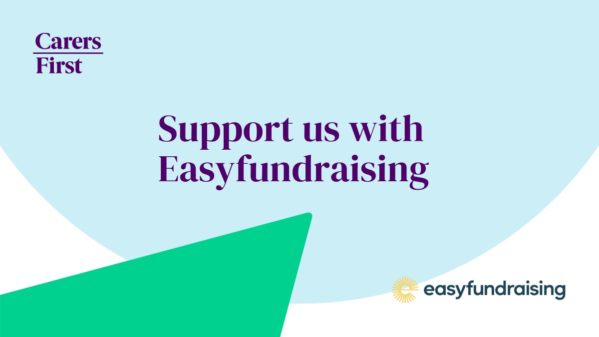 Did you know that with each purchase you make, you could be supporting us? Visit Carers First on eu1.hubs.ly/H08nWKP0, where you can raise free donations when you shop online. With a simple sign up, you can make a big difference to us. Learn more here eu1.hubs.ly/H08nX2_0