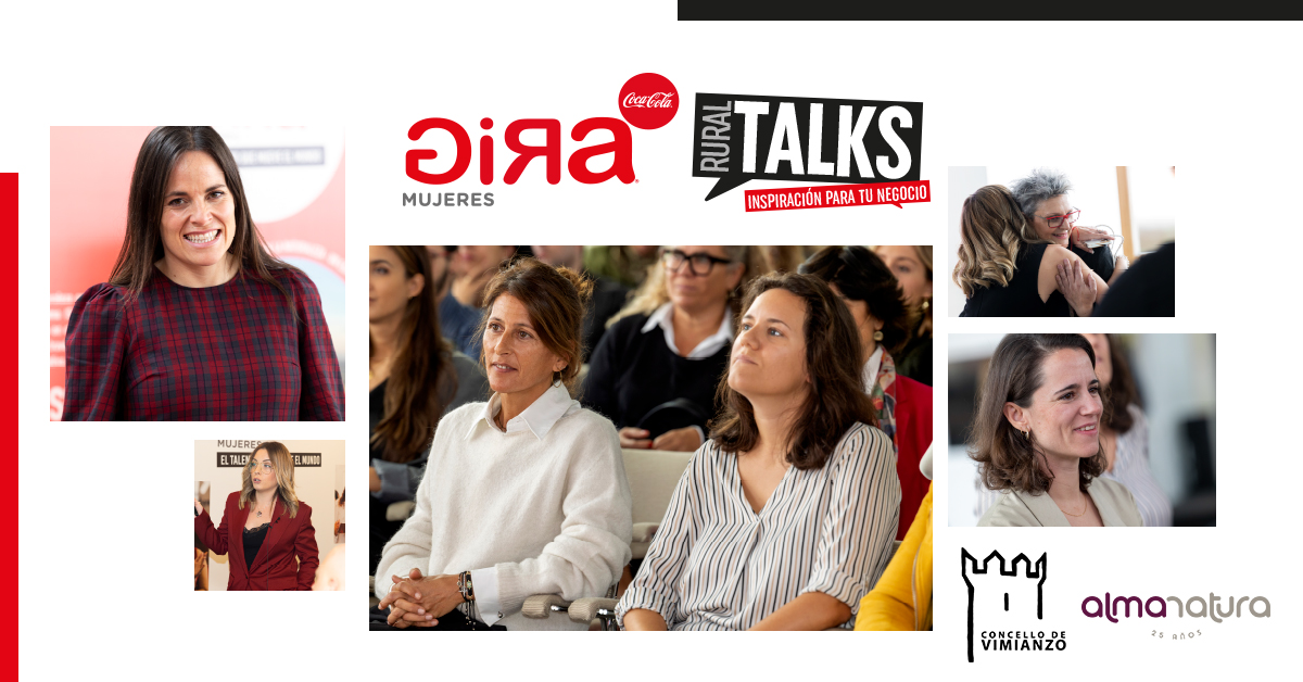 El 25 de Abril en #Vimianzo #Coruña: Únete a #GIRAMujeres RuralTALKS para inspirarte, conectar con otras mujeres emprendedoras y compartir experiencias que impulsen tu negocio hacia el éxito 👉🏼 bit.ly/inscripcionrur… cc @CocaColaCo_es @CocaColaEP_es #Galicia cc @empregogal