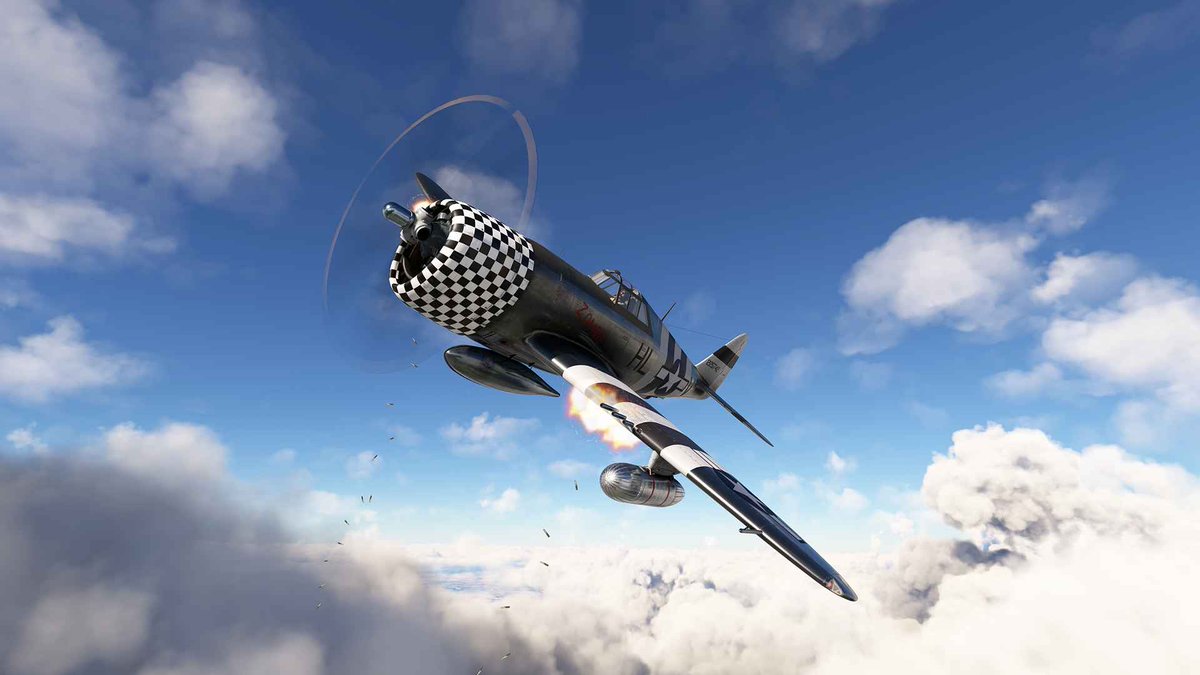 New MSFS WWII fighter from Aeroplane Heaven - the P-47D Thunderbolt 'Razorback' is on sale now! tinyurl.com/yy4eumm3 #FS2020 @MSFSofficial #MSFS
