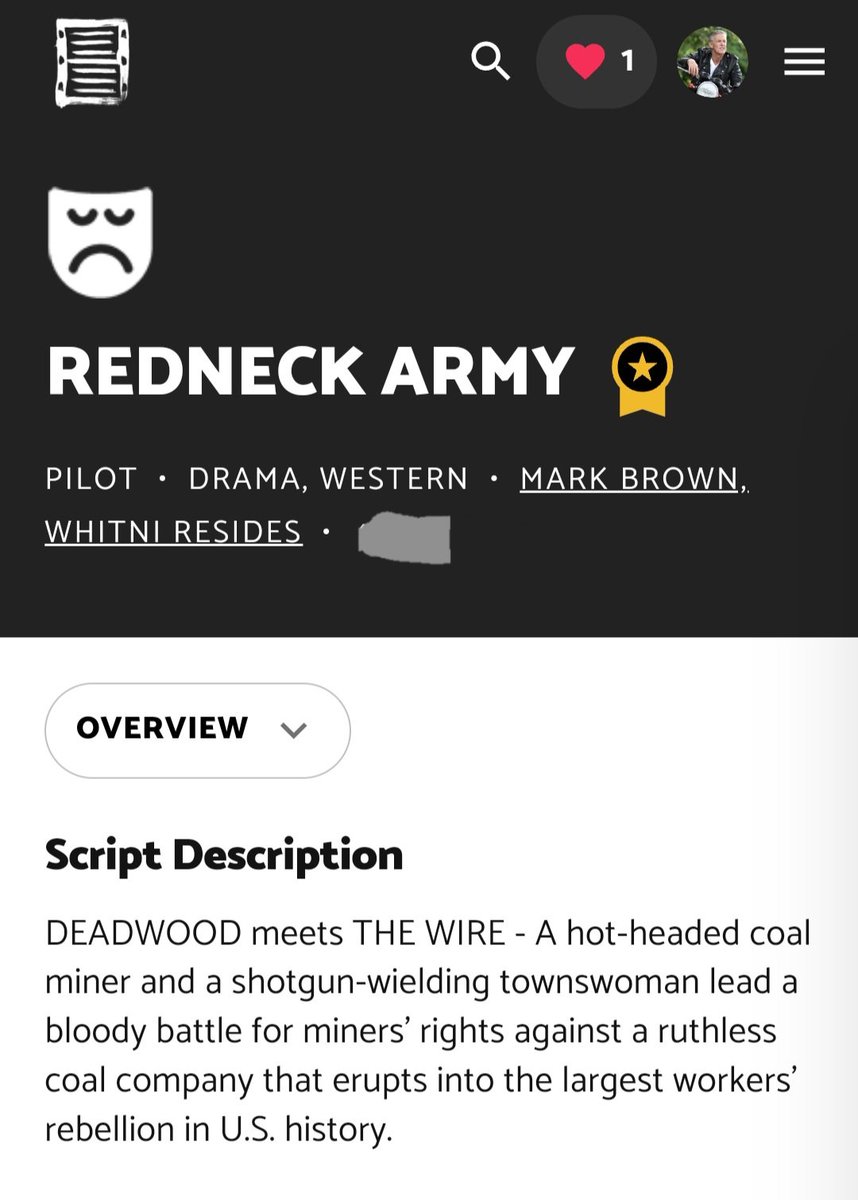 Had a big meeting yesterday. It went well. 🤞🤞 Read #RedneckArmy on @theblcklst: blcklst.com/dashboard/scri… #TheBlackList #screenwriter #screenwriters #screenwriting #PreWGA #WritingCommunity #ScreenwritingTwitter