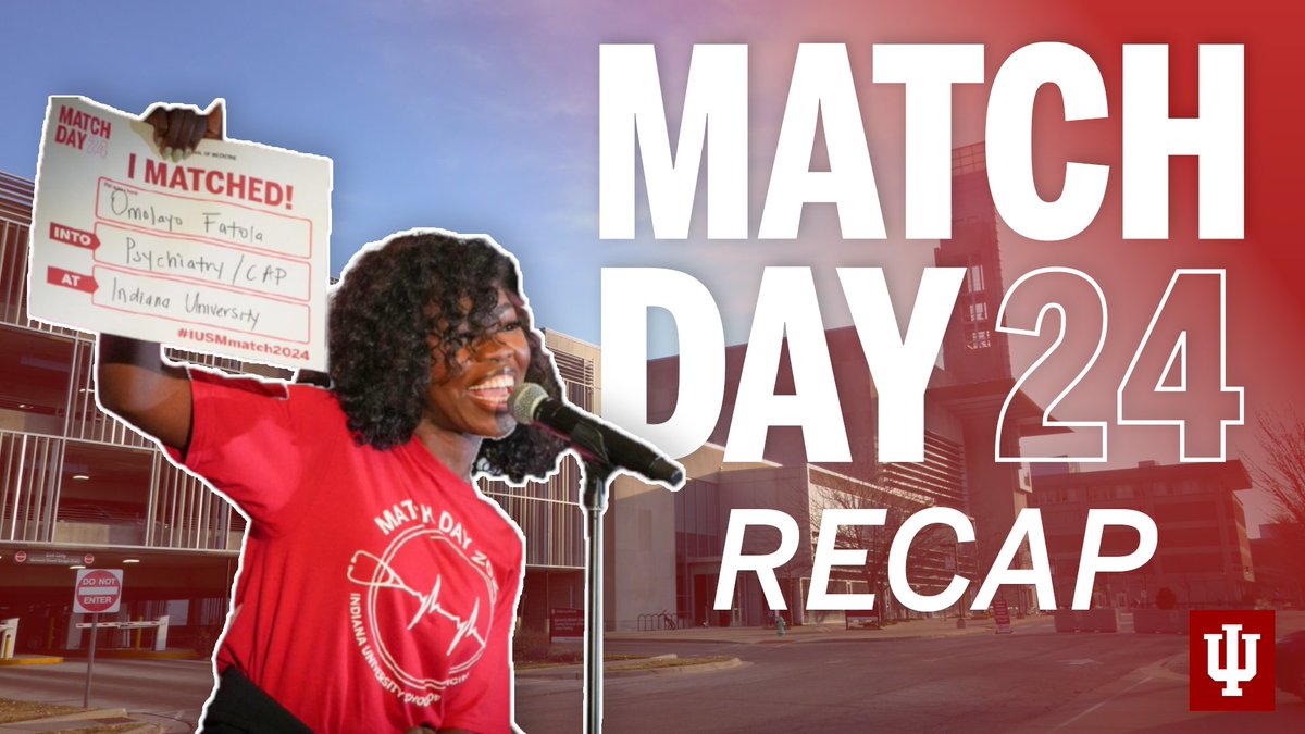 ICYMI: See the recap of some of the highlights of this year's Match Day on our YouTube now! youtu.be/Leo2tI9O5Z4