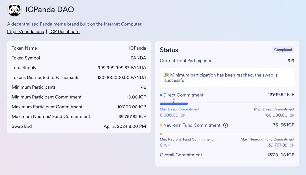 ICPanda ∞ tweet media