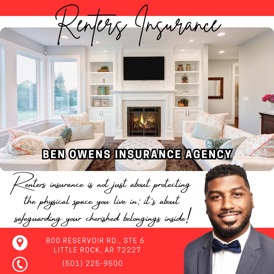 myagentisben's tweet image. Renters insurance is not just about protecting the physical space you live in; it’s about safeguarding your cherished belongings inside! #RentersInsurance #HomeInsurance