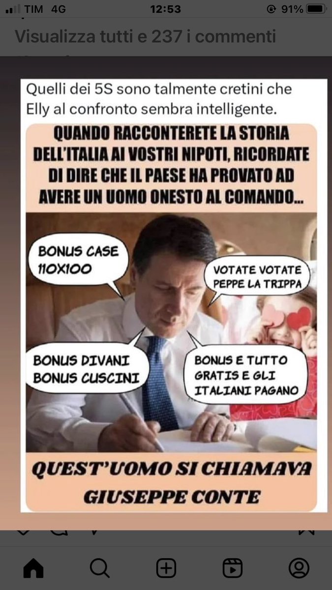 Davvero vorreste essere rappresentati dal #M5S in #Europa alle prossime elezioni?

State ancora credendo in un uomo che di  menzogne ne ha dette allo stesso livello del signor #Renzi?

Questo è la rovina del paese! La sua opposizione è dannosa x tutti noi!

Cosa ne pensi?