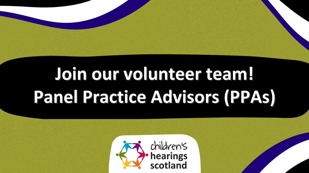 Panel Practice Advisors (PPAs) have a unique role in monitoring and quality-assuring practice in children’s hearings. And we’re recruiting in your local area. If you have a background in quality assurance or recruitment, learn more. Visit bit.ly/areasupportteam. ⬅️