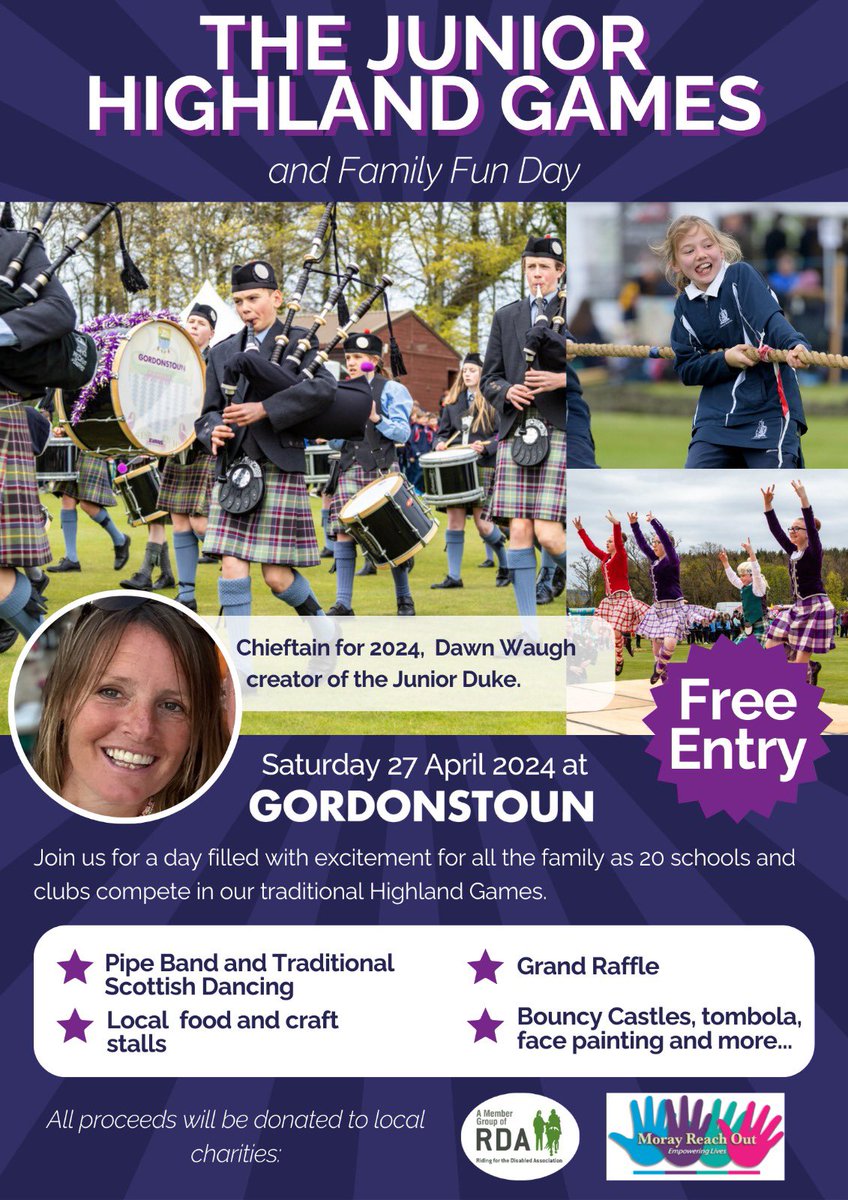 It’s April! Let’s make a plan! See you there? Hope so. Great day out for the family, entry and parking are free and all proceeds go to charity! 

#bigcommunity 
#juniorhighlandgamesatgordonstoun 
#gordonstoun 
#gordonstounjuniorschool 
#boardingschool