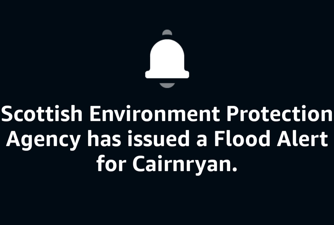 Flood Alert Warning. Pulse2PulseUK Networks #DigitalMediaScotlandUK Scottish Environment Protection.