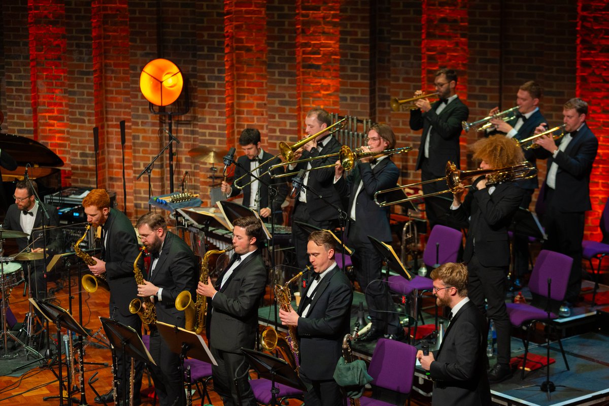 The countdown is on! ⏳ In just under 2 weeks, we'll be returning to @StollerHall in #Manchester with our 30-piece swing Orchestra! 🎺 Prepare for an evening filled with the timeless tunes of the swing era. Don't miss out on this musical journey down memory lane!