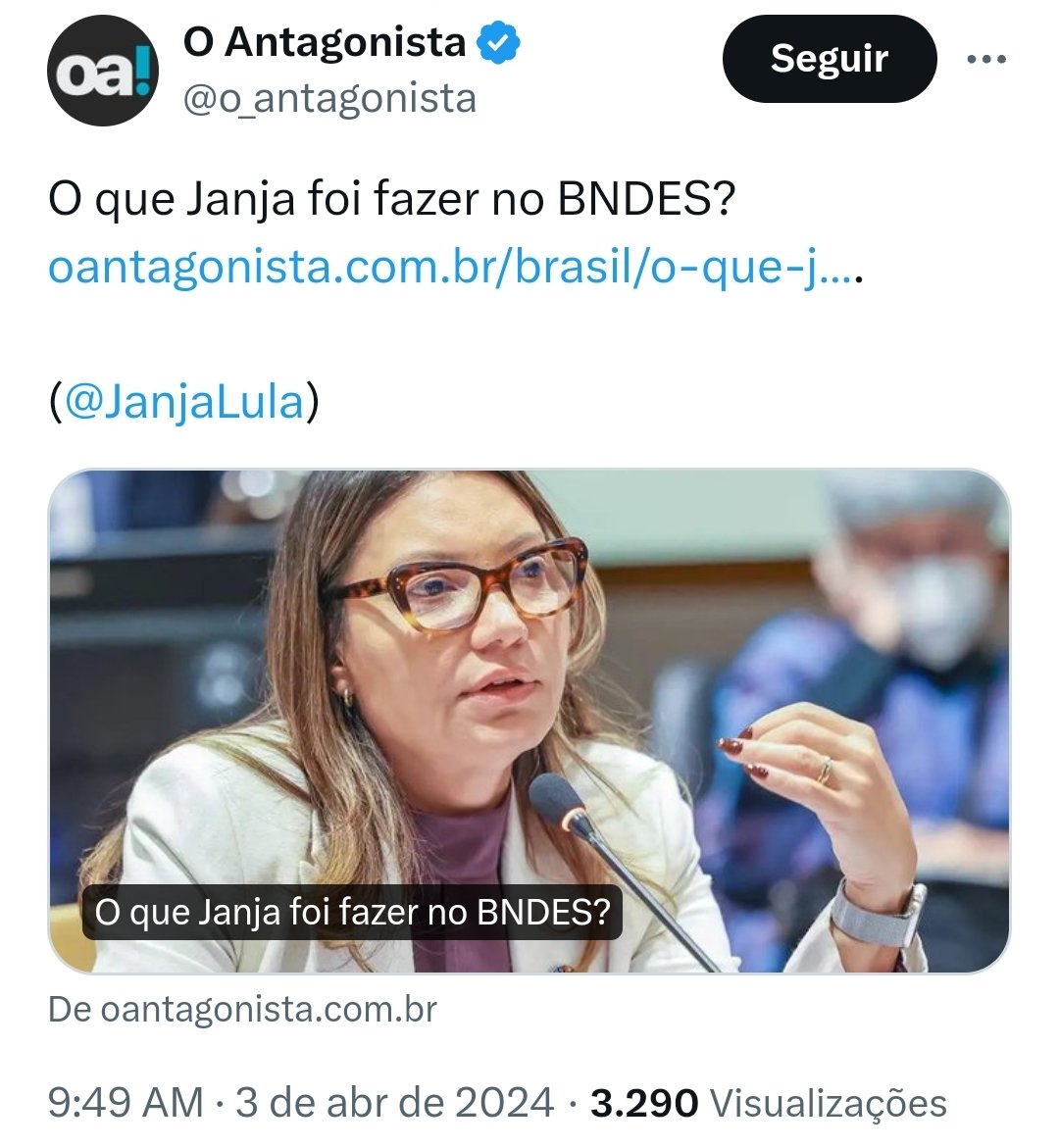 Canja foi ao BNDES para tentar fortalecer empresas nacionais e viabilizar mais empregos? 

NÃO.

Foi lá atrás de recursos do Fundo Amazônia, que tem 3 bilhões de reais em caixa para financiamentos NÃO REEMBOLSÁVEIS de projetos voltados à proteção ambiental.

🤡🤡🤡🤡🤡🤡