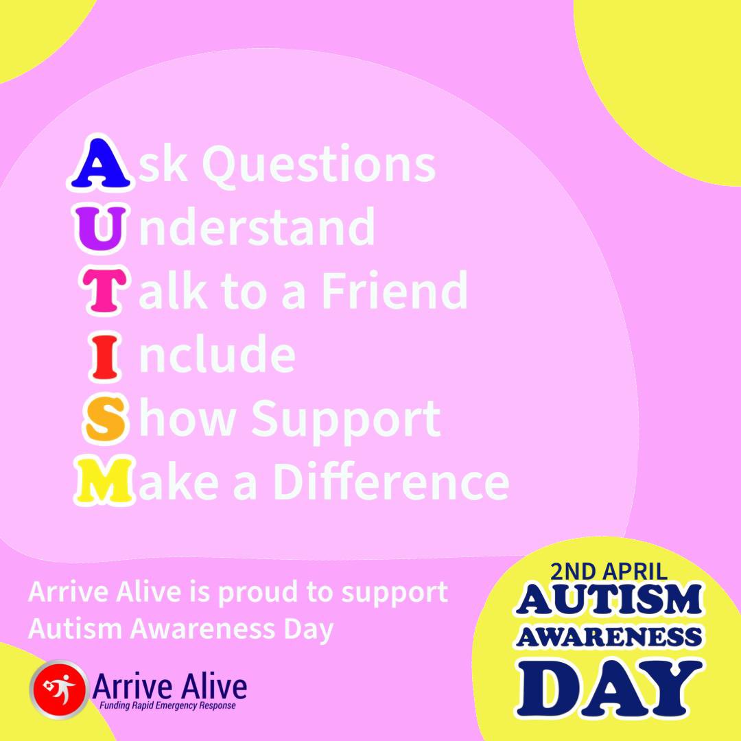 We’re proud to support Autism Awareness Day 🩷❤️🧡💛💚🩵💙