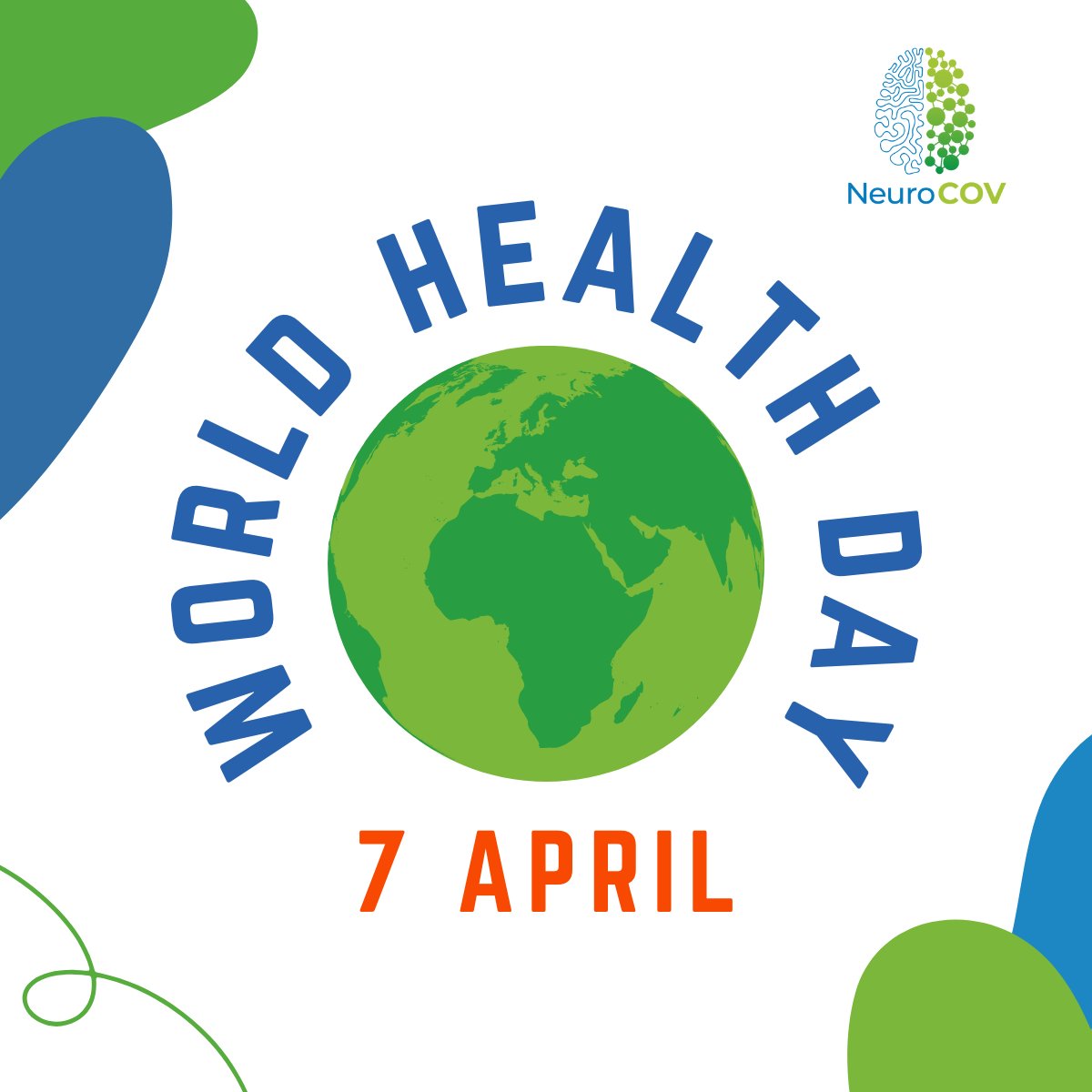 ✨Happy #WorldHealthDay from the #NeuroCOV team! Join us on our mission to enable therapies for #NeuroCOVID and help many around the world fully attain their right to health. 🌐Learn more here: neurocov.eu #MyHealthMyRight #LongCOVID