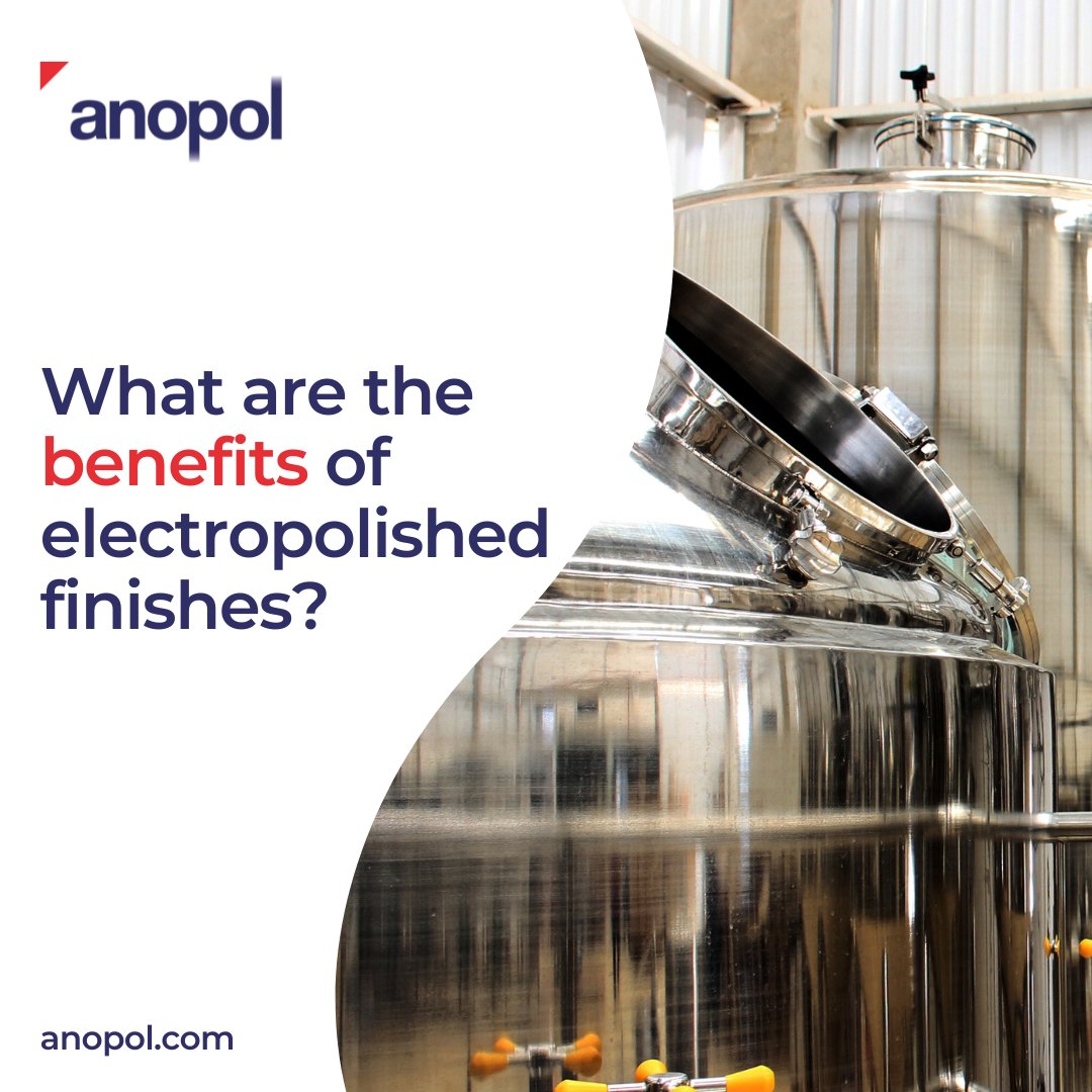 What are the benefits of electropolished finishes on stainless steel products and what are the typical applications? 🧐

anopol.com/what-are-the-b…

#electropolishing #passivation #pickling #ukmfg #ukmanufacturing #supplychain