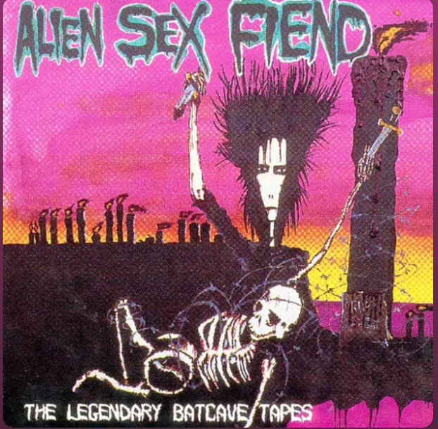 #AlbumADayForAYear Getting in touch with my 80s goth roots 😂 #AlienSexFiend #LegendaryBatcaveTapes
