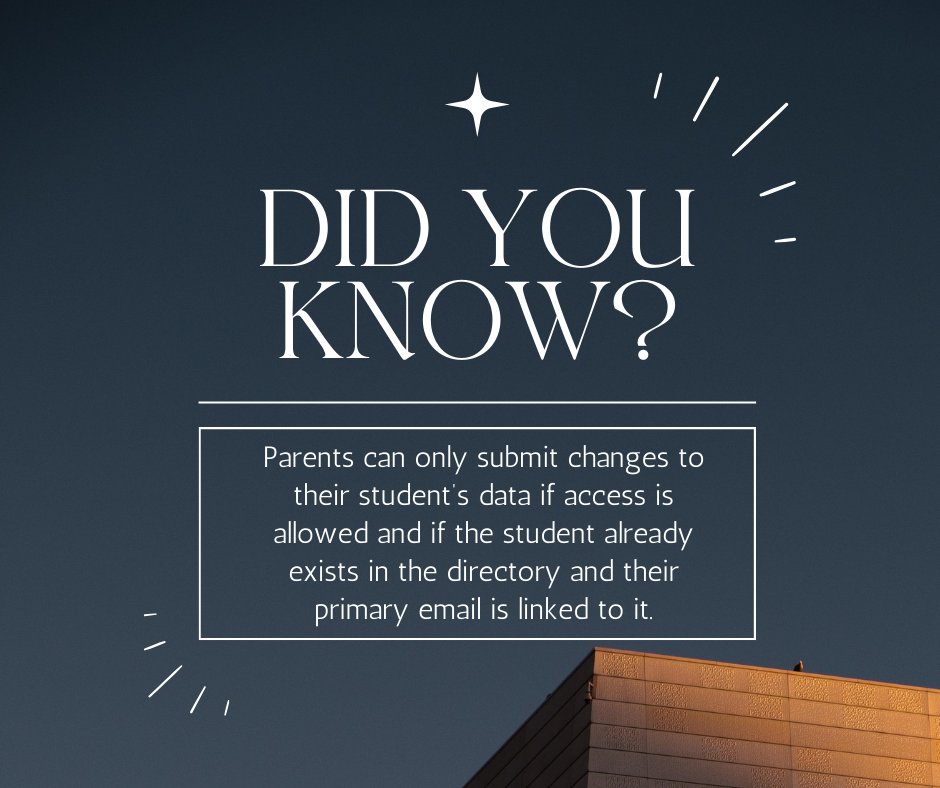 Check out this fun fact about RunPTO!
Ever wondered how parents can update their student's info? Here's it!

Did you find this helpful?
Let us know in the comments section

#runpto #parentteacherassociation #PTO #workflow #PTAcommunity #managementsoftware #PTAmanagement