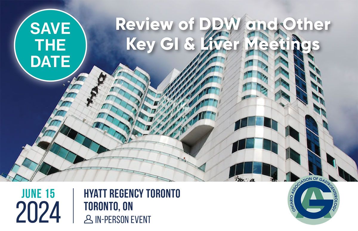 Save the date! Don't miss the OAG Post DDW Course. Stay tuned for updates! #gastroenterology #oag #oagpostddw