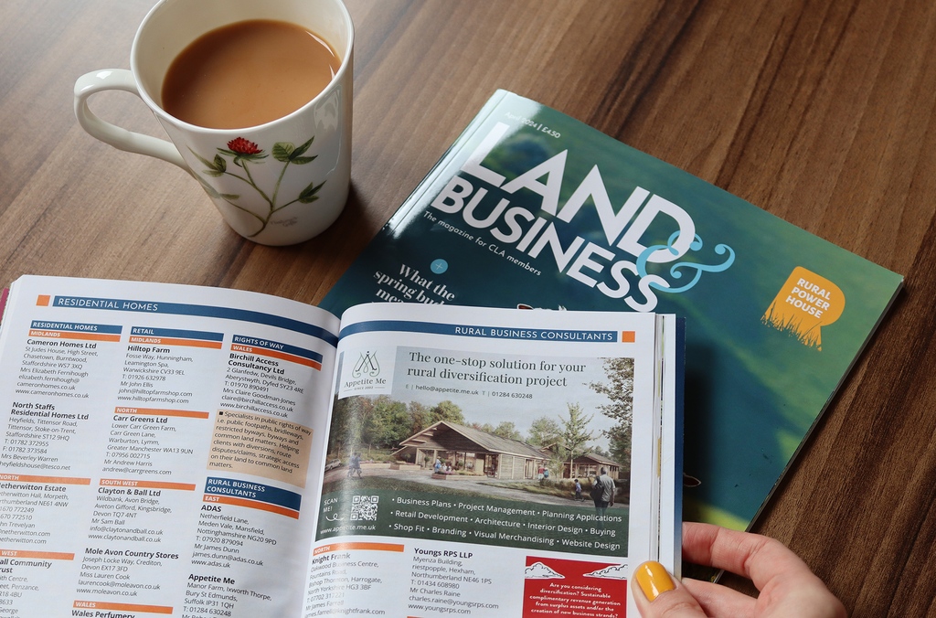 We are in the CLA Business Directory! 🔍

Look for us under Rural Business Consultants, where we're ready to provide expert guidance and support for your diversification needs.

appetite.me.uk

#RuralConsultingExperts #RuralConsultants #Diversification
