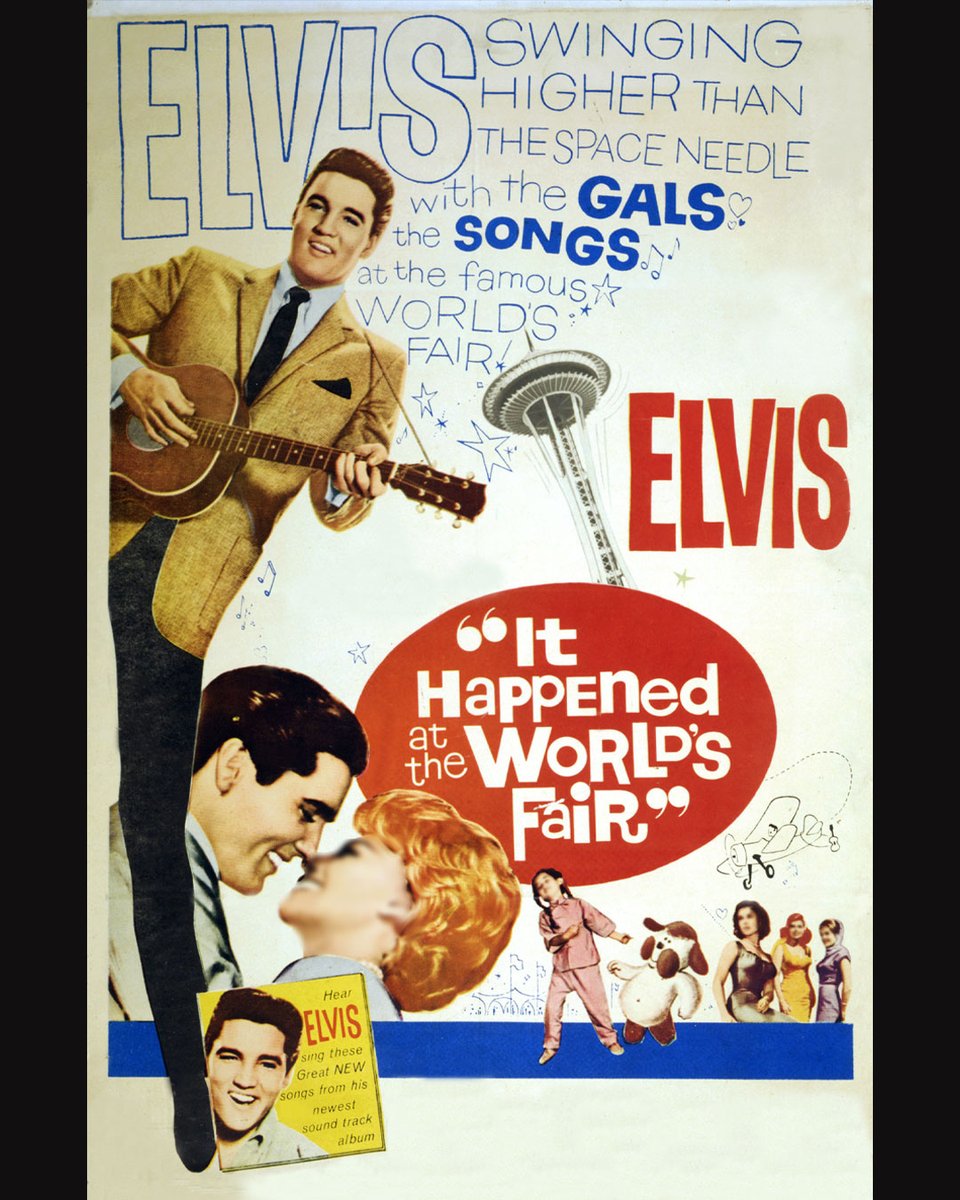 April 3, 1963: 

'It Happened at the World’s Fair' was released - a film where Elvis's charm lit up the big screen. 🎬 

#ElvisPresley #Icon #WorldsFair #ClassicCinema #MovieStar #FilmRelease