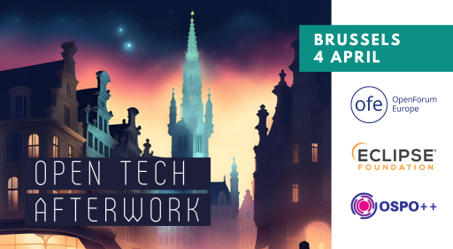 📆Join us tomorrow evening for the latest edition of our Open Tech Afterwork here in Brussels! Starting at 6pm with no registration needed🎉 openforumeurope.org/event/open-tec…