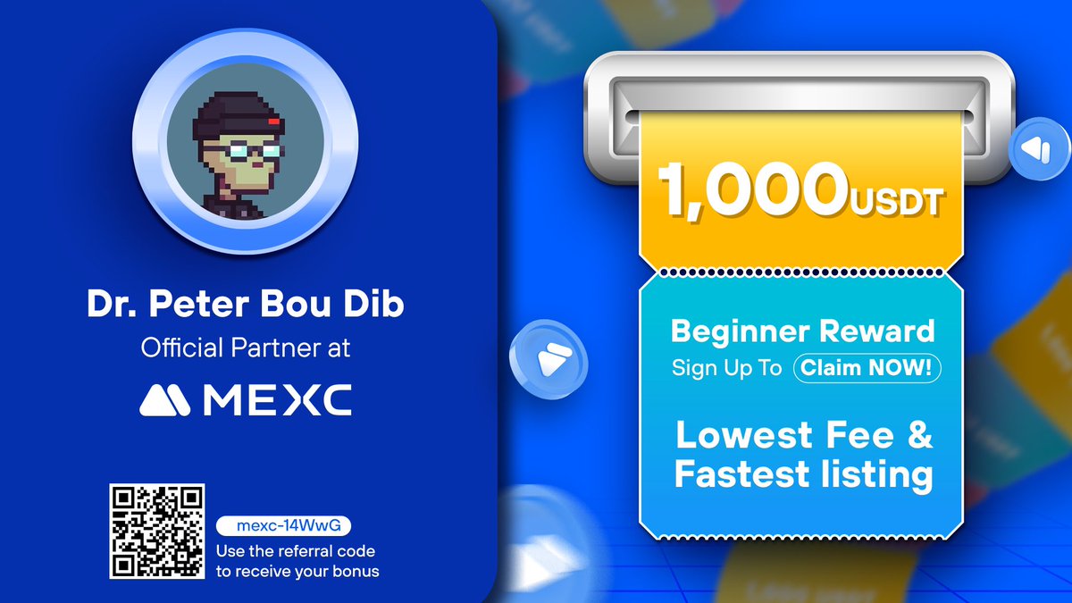 Happy to announce that I’m officially partner with <a href="/MEXC_Official/">MEXC</a>

All my community members can now enjoy the lowest fee in the market! 🔥

And 10% transaction fee down for people who signup through my link!👇

Signup here 👉mexc.com/register?invit…