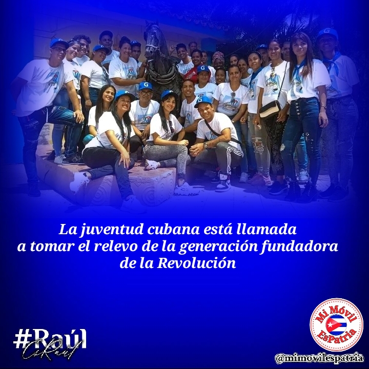 Los Jóvenes se preparan para vivir en revolución #UnidosXCuba <a href="/IsaRamn3/">Isabel Ramón Castillo</a> <a href="/IleanaMartinHe3/">Ileana Martin Hernández</a> <a href="/EvelioHerreraP1/">Evelio Herrera Padron</a> <a href="/YadiraA87410523/">Yadira Alvarez García</a>