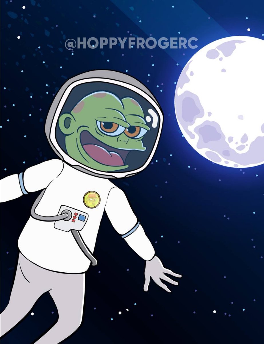 HoppyFrogERC's tweet photo. $HOPPY ON A MOON MISSION 📈🐸 https://t.co/1WQt2qaldt