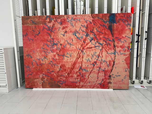 viral attaque la CaRne (1993) 190x275 cm peintures assistées par ordinateur sur toile