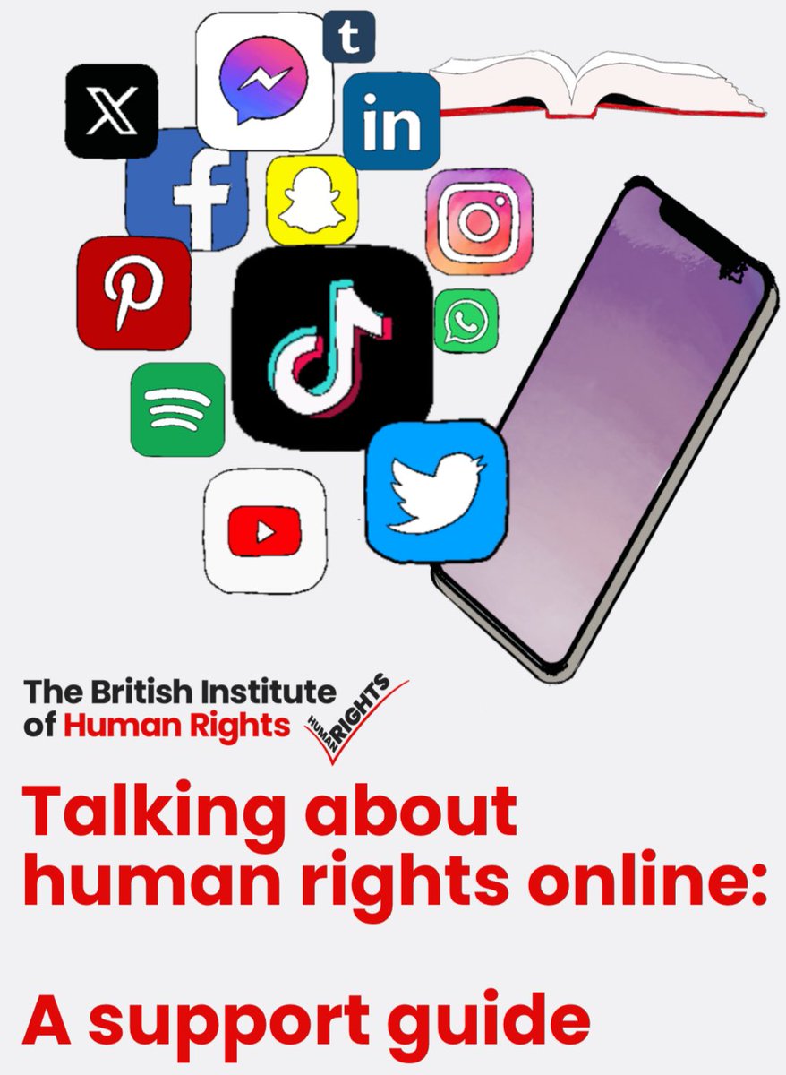So excited to have led on @BIHRhumanrights’s new resource for talking about rights online!👩🏻‍💻 This support guide includes content calendars, useful info, key questions to discuss, example content, a guide to accessible content & more ✨ bihr.org.uk/get-involved/s…