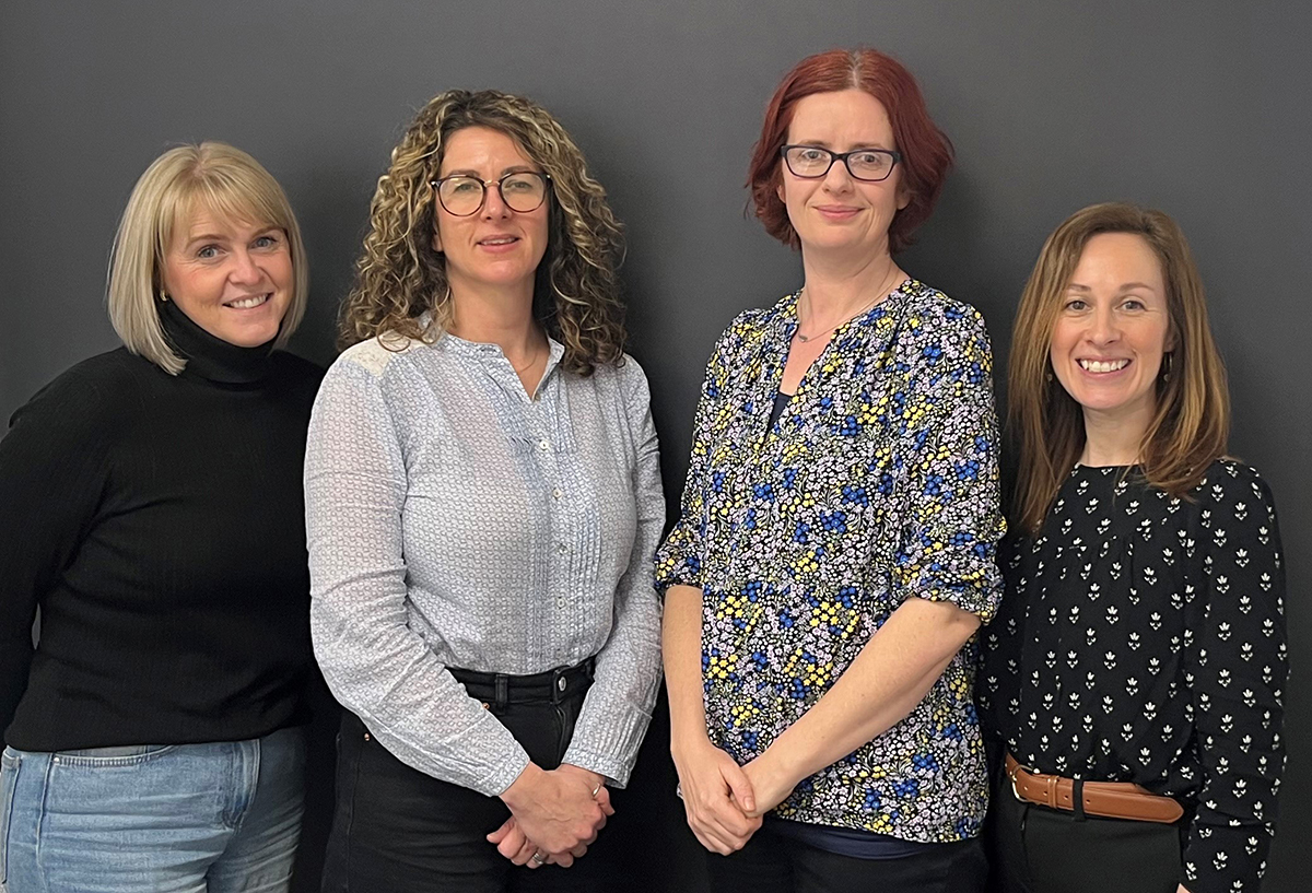 Meet the Haag-Streit UK Marketing Team! Headed up by Marketing Manager Rebecca Seymour, the team also includes Events Co-ordinator, Victoria Chapman-Brown, Data and Digital Executive, Gill Assheton, and Marketing Co-ordinator, Gayle O’Reilly. #MeettheTeam #HaagStreitUK