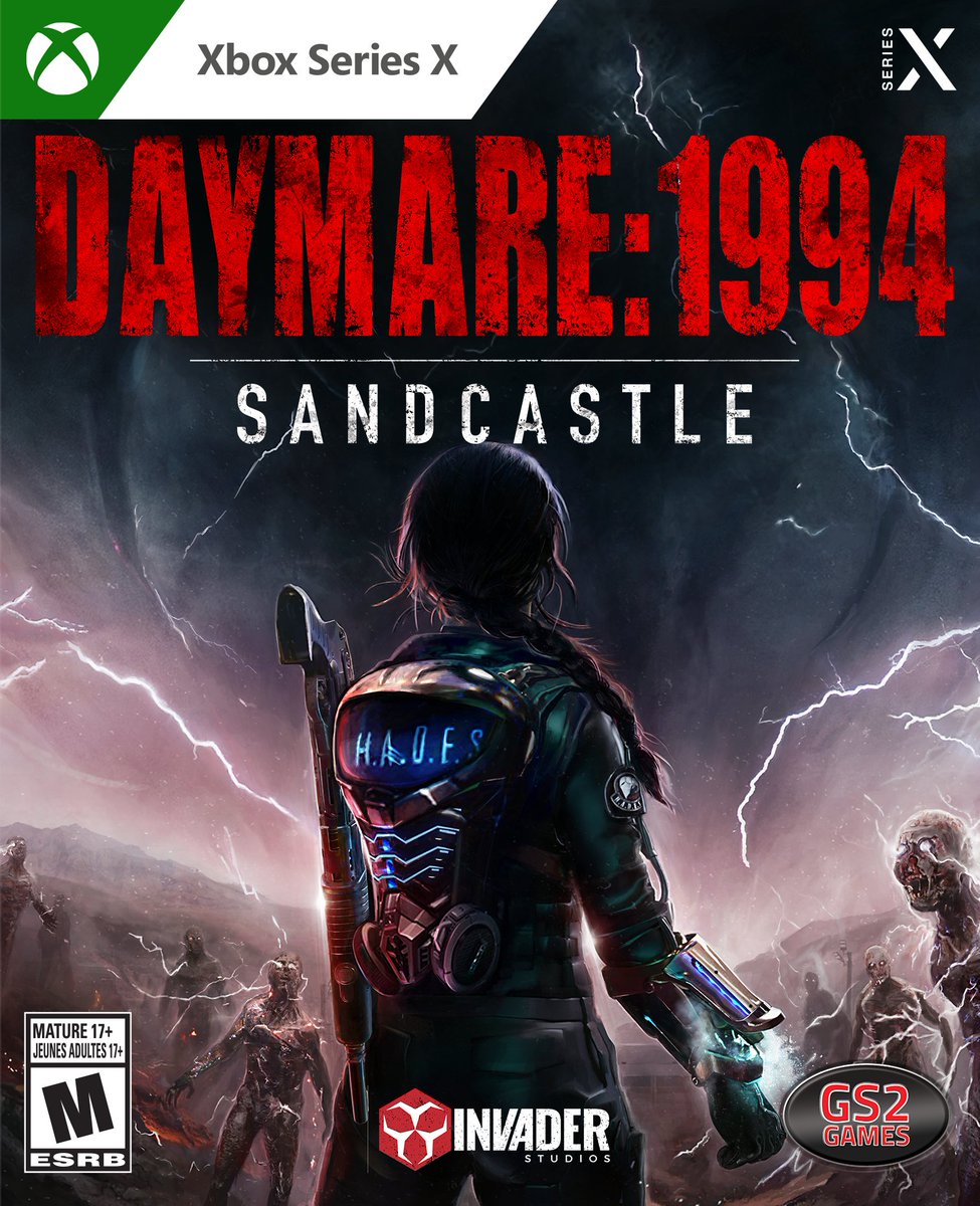 InvaderDevs's tweet photo. 📢 Xbox players united!

We're happy to announce that the #daymare1994sandcastle Xbox Series X and One physical edition will be available from April 9 in the USA and May 3 in Europe 🇺🇸 🇪🇺 

#daymarethegame #invaderdev #xbox https://t.co/rcE5J6yrbd