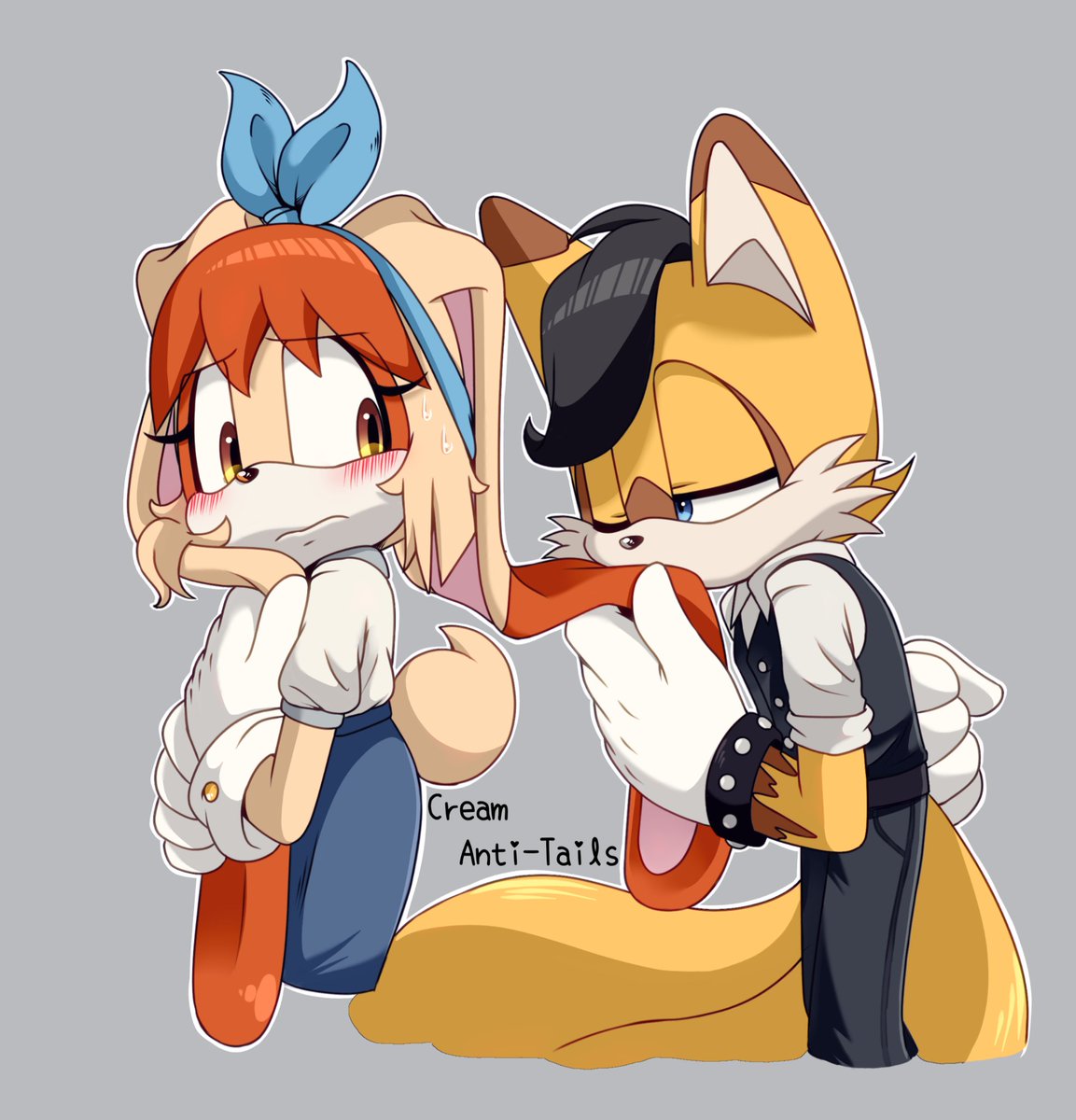 _Ra_Fox_'s tweet photo. I'M GOING CRAZY FUC-

#TailsxCream #Taiream #TailsTheFox #CreamTheRabbit https://t.co/S21XAgnYjF