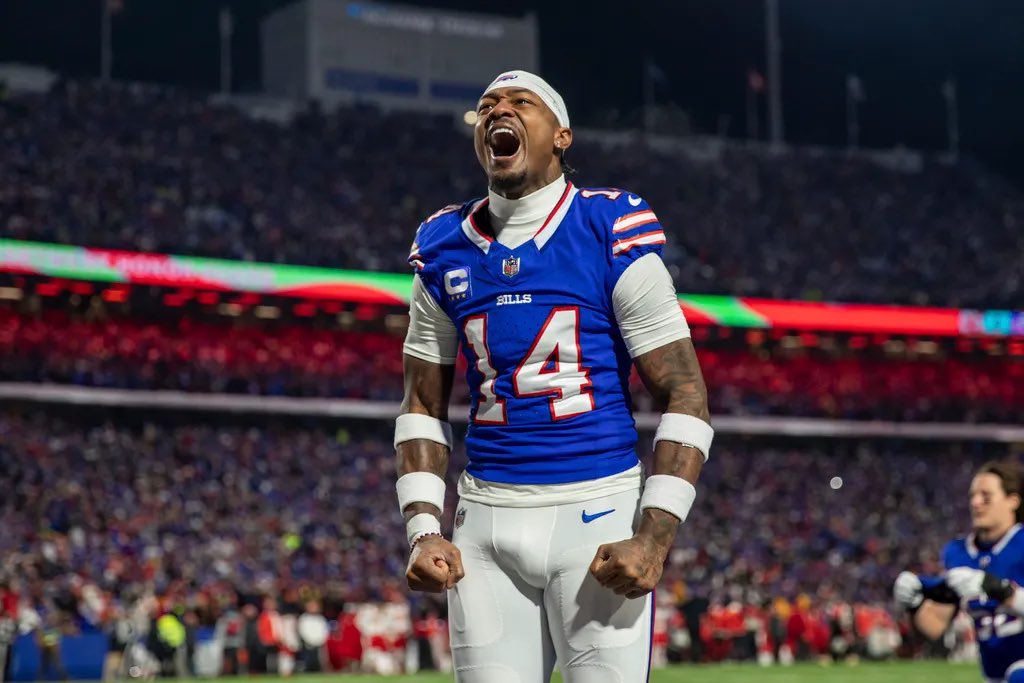 Stefon Diggs in the 2024 NFL Playoffs:

• 36.5 Yds/G 👀👀
• 0 TD ❄️❄️
• 2 Drops 😱😱

HE MADE JOSH ALLEN… LOSE🔥😨🤩