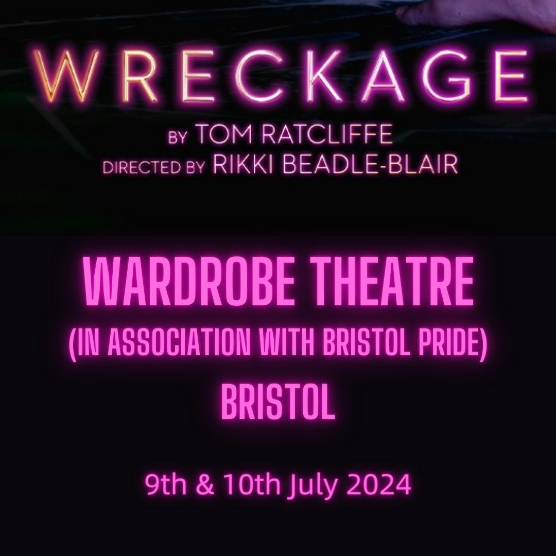 NEW DATES ANNOUNCEMENT 📣 We are delighted to be taking WRECKAGE to both @LiveTheatre and @BristolPride @WardrobeTheatre as part of our UK tour this year. 🎟️ link in bio More venues TBA soon…