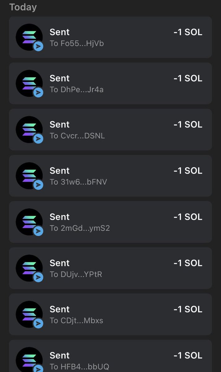 Claim Airdrops 🎁 (@airdrops0637) on Twitter photo $SOL Airdrop open 🪂
Drop your $SOL address 👇🏻
Follow <a href="/CZbayc/">Changwei Zhang (CZ) | BAYC 1726</a> 🔔 and Retweet
Every wallet gets some $SOL
Check your wallet in 15 mins 👇👇 $SOL Airdrop open 🪂
Drop your $SOL address 👇🏻
Follow <a href="/CZbayc/">Changwei Zhang (CZ) | BAYC 1726</a> 🔔 and Retweet
Every wallet gets some $SOL
Check your wallet in 15 mins 👇👇