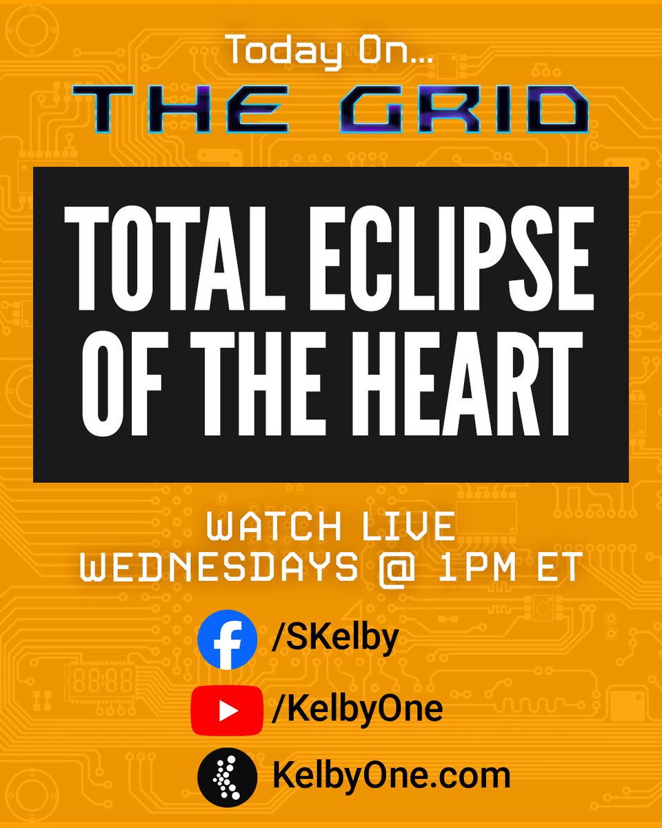 🌞🌑 Ready to capture Monday's solar eclipse? Tune in to #TheGridLive today for tips and tricks on shooting this celestial spectacle! Whether you're a seasoned photographer or just starting out, we've got you covered. Hope you'll join us! #SolarEclipse2024 #PhotographyTips 📸✨