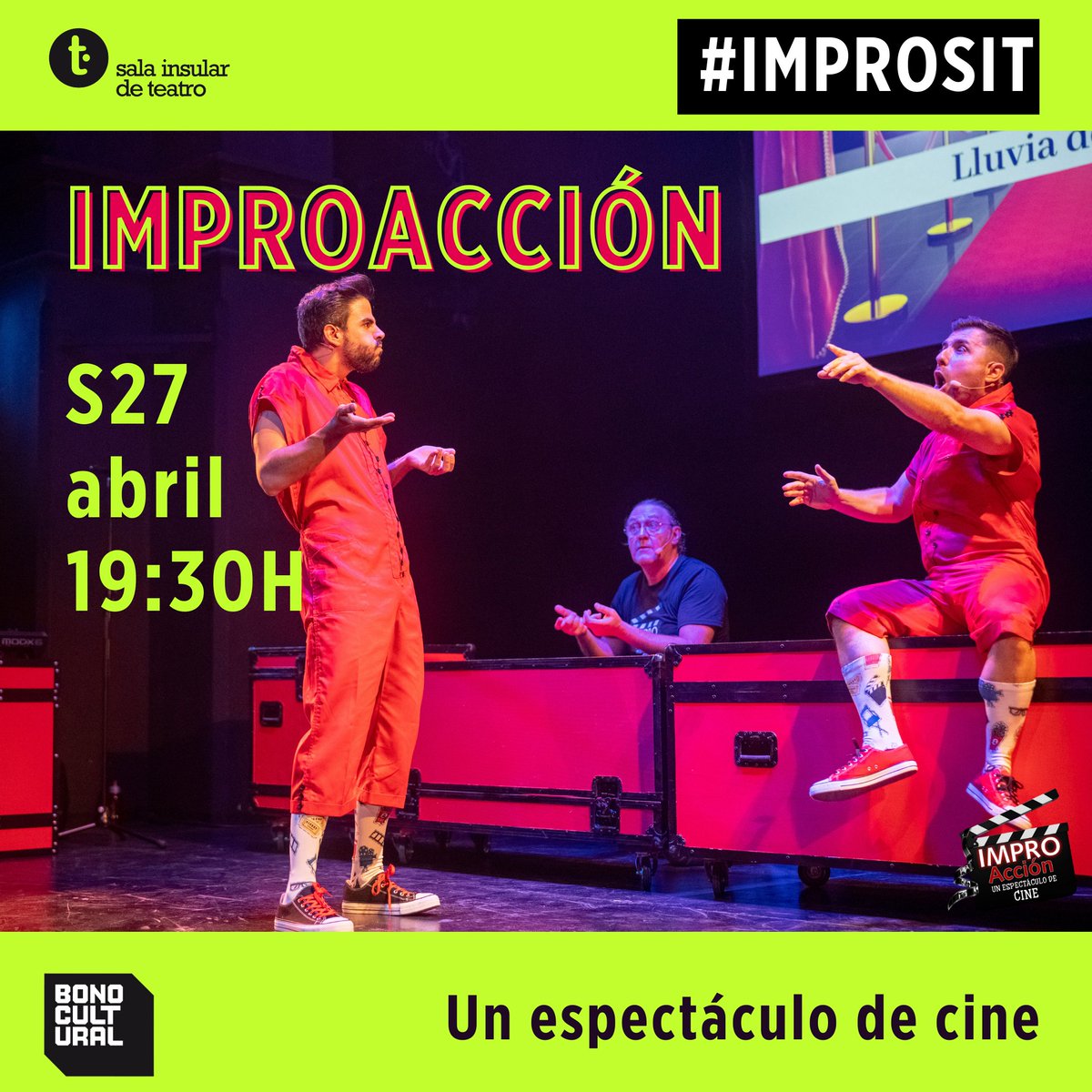 ¡ABRIL llega cargado de buen arte y ocupará todos nuestros espacios! 
En la SIT, tendrás donde elegir:  la mejor dramaturgia canaria en Residencia  y las mejores compañías de impro de la isla. 
¿Qué más quieres?🤩 
salainsulardeteatro.com