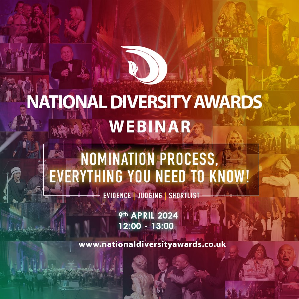 🏆 EVERYTHING YOU NEED TO KNOW ABOUT #NDA24 🏆 April 9th 2024 12pm - 1pm With nominations for this year now open #NDA Founder, CEO and change-maker @SesayPaul takes this opportunity to delve into a conversation about this year’s process. BOOK NOW: nationaldiversityawards.co.uk/news/important…